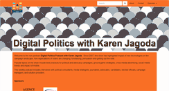 Desktop Screenshot of digitalpoliticsradio.com